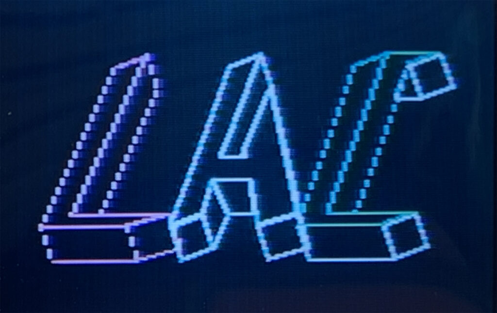 Learning Assistance Center Apple II graphic CSULB 1982